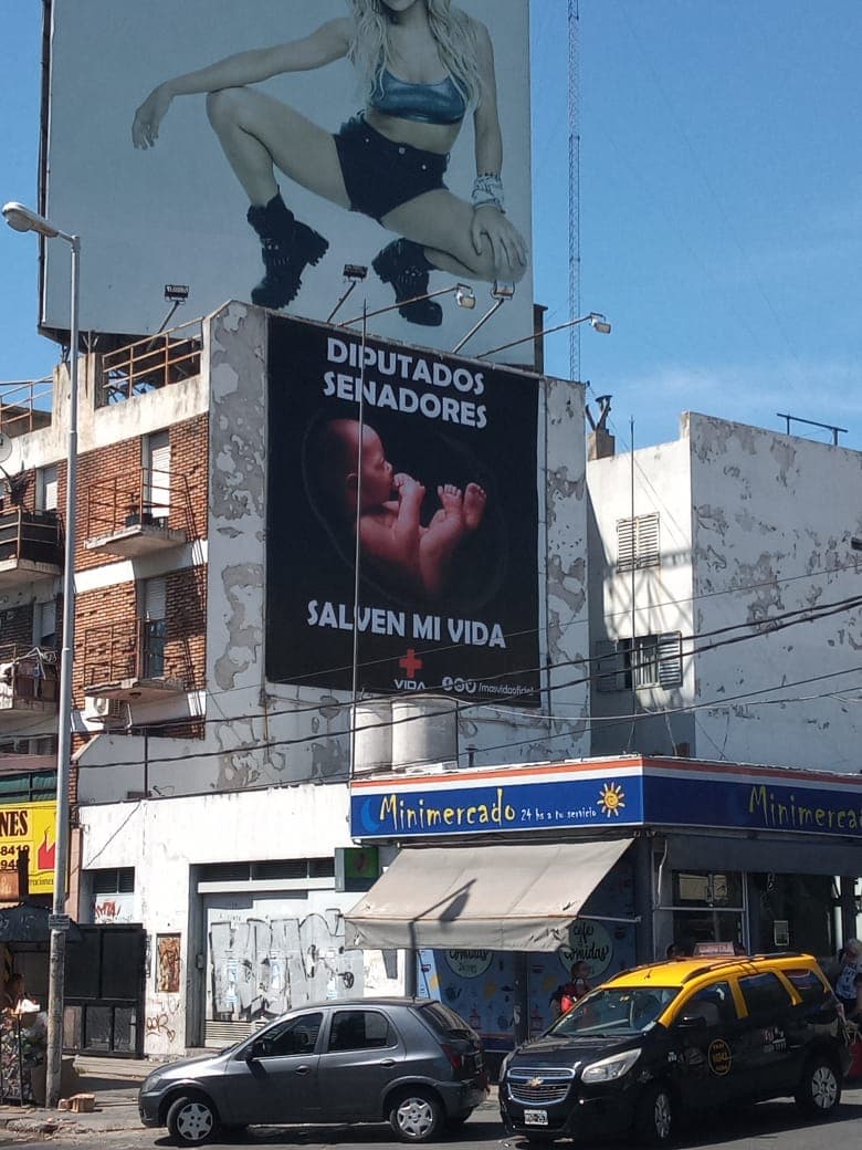 Campaña en la vía pública