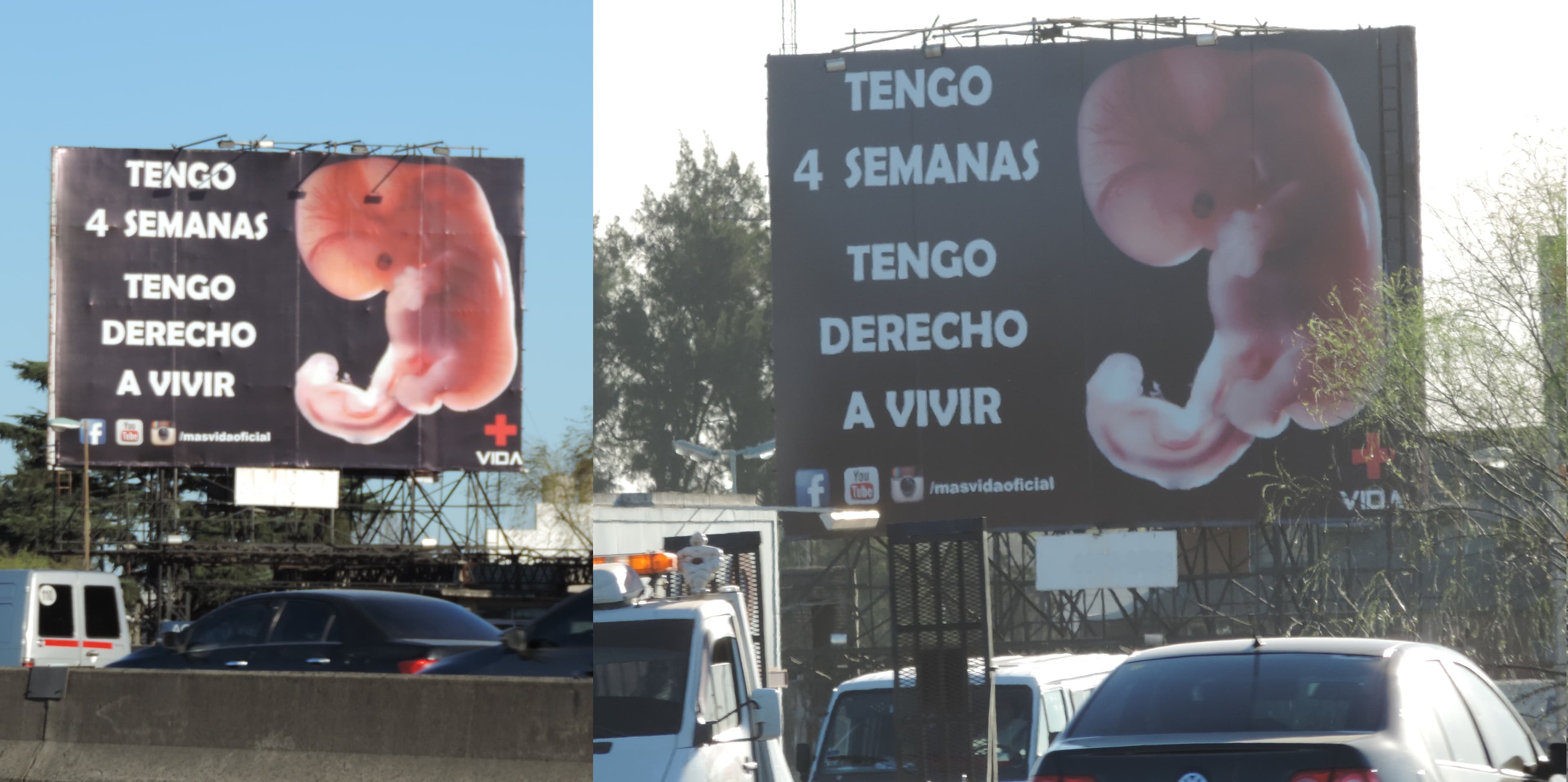 Carteles - Fundación +VIDA