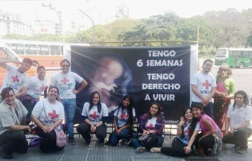 Vía pública - Fundación +VIDA